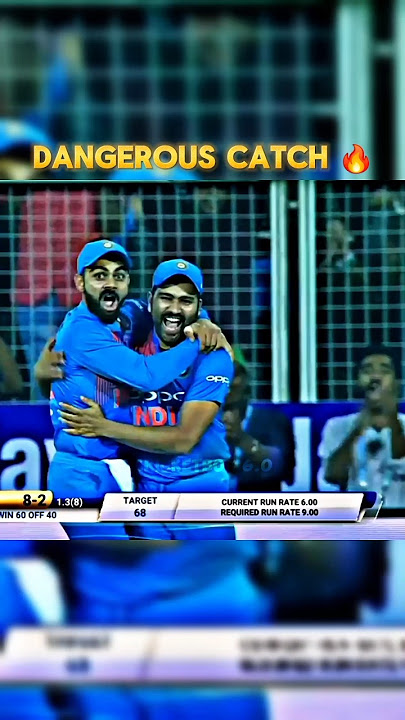 Rohit Sharma dangerous catch 🔥 #shorts #cricket #trending