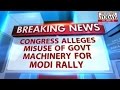 Congress alleges misuse govt machinery