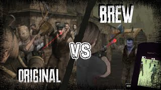 Resident Evil 4 Original VS Brew version / Some different comparison