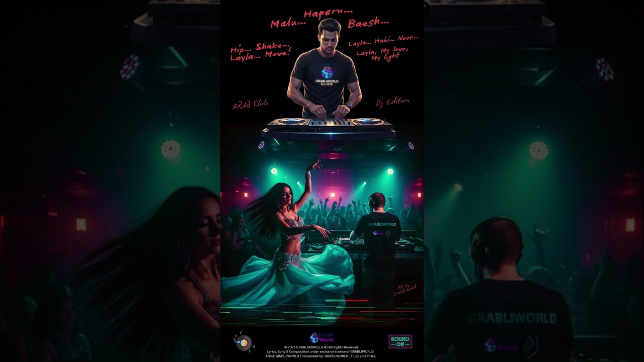 Malu Haperu Baesh / Layla Habi Noor — GrabliWorld DJ Mix