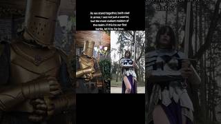 👑❤️🤺 LOVE IN ARMOR #kingemiliothearmoredone #kingemilio #medieval #knight #knights #larp #armor