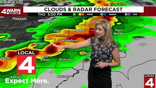 Severe storms may bring strong winds, large hail, tornadoes to Metro Detroit: What to know