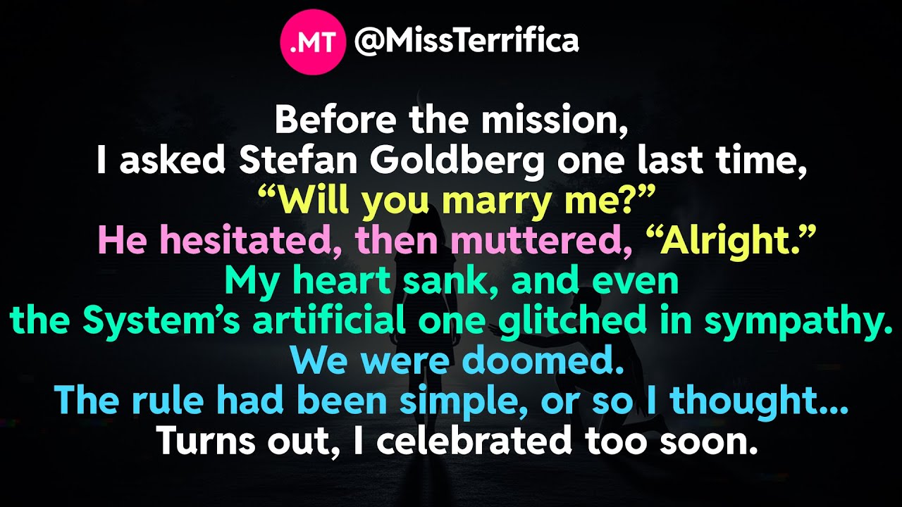 Перед миссией я в последний раз спросил Стефана Голдберга: «Ты выйдешь за меня замуж?»