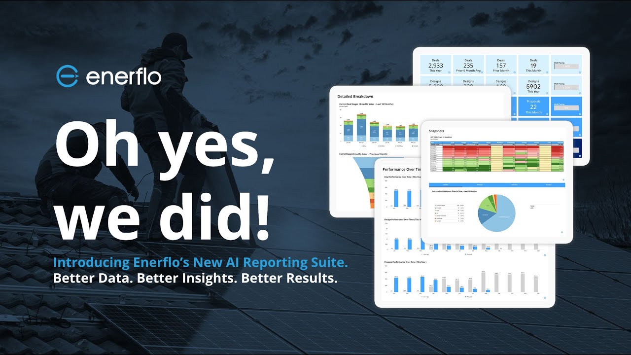 Enerflo Unveils AI-Powered Reporting Suite: Smarter Solar Data, Real ...