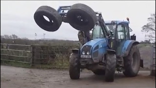 World Amazing Modern Agriculture Equipment and Mega Machines: Silo Compaction Tractor