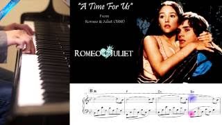 "A Time For Us" - Romeo & Juliet Piano solo cover chords