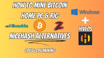 How to mine Bitcoin (BTC) from Home PC & Rigs | Nicehash Alternative | CPU & GPU Mining | 2024-25 |