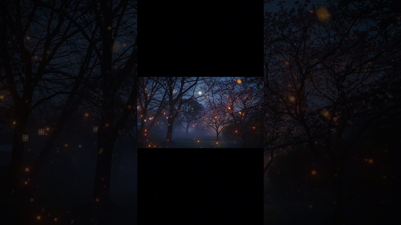 🌌 Night Drift Echo Garden l 