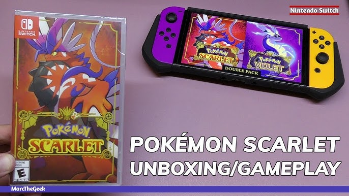 Mobile2Go. Nintendo Switch OLED Pokemon Scarlet & Violet