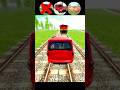 WHICH CAR WILL PASS OVER THE TRAIN ☠️ Indian bike driving 3d game💥#shorts #indianbikesdriving3d
