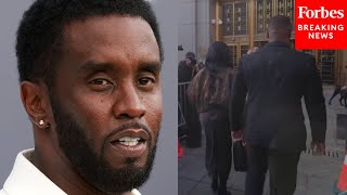 Sean 'Diddy' Combs' Family Arrives At Court For His Sentencing