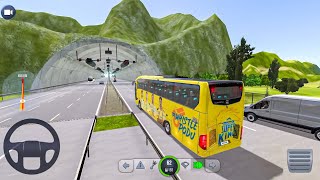 Bus Simulator Ultimate | Tunnel Drive 🚧🚍🛣️ Zuuks | Mercedes Benz | Mobile Gameplay | Heavy DriveR screenshot 5