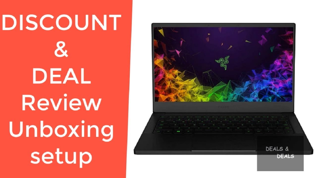 Razer Blade Stealth 13 Ultrabook Laptop RZ09-02812E71-R3U1 REVIEW DEAL DISCOUNT SALE UNBOXING SETUP