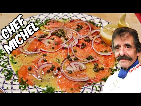 Carpaccio de saumon