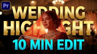 How To Edit Wedding Highlight Suresh Edits Edit Wedding Highlight In 10 Min premiere Pro Tutorial