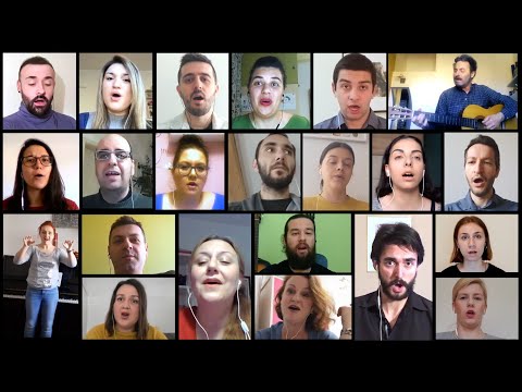 Na Veligden, Joxy i Akademski hor Mirce Acev, Virtual Choir