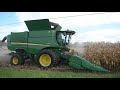 Harvest 2020 Chasing - John Deere S680 - 9230 Tractor - Killbros 1950 - Corn Harvesting - Fulton