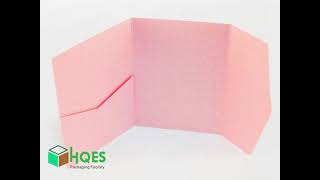 custom pocket folder