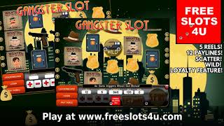 Free Gangster Slot by FreeSlots4U.com screenshot 1