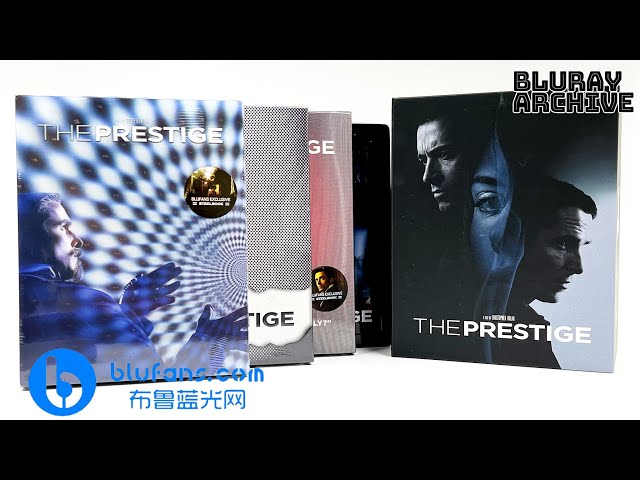 Blufans The Prestige One Click 4K Steelbook – King Of Steel Media