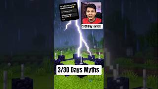 Herobrine ko bulana So Scary!😣🤯Day 3/30 Myths#minecraft #minecraftchallenge#shorts #shortsfeed#viral