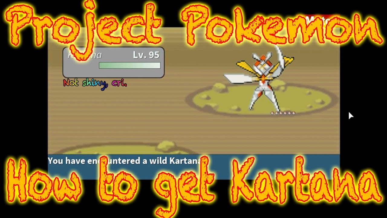 Roblox Project Pokemon - how to get Kartana! - YouTube