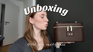 unboxing & what fits in my Étoile mini vanity case🥹🤭 | Annalena💗