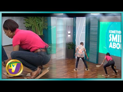 Slip n Slide Basket Challenge | TVJ Smile Jamaica