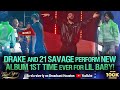 DRAKE & 21 SAVAGE Crash LIL BABY CONCERT & ATLANTA Goes INSANE @ Lil Baby Birthday Bash 2022