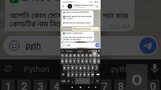 Free anytype telegram bot source code in this video || #freecode #telegrambot #botbusiness
