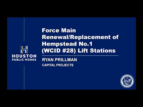 Virtual Community Meeting: Force Main for Hempstead Project