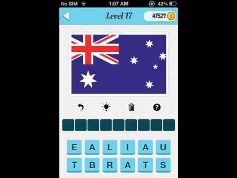 Wubu Guess The Flags Level 11-20 Answer Guide