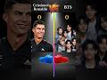 Cristiano Ronaldo vs Bts 2026😱 | Football King vs Music King | #shorts #viral #ronaldo #bts #vs