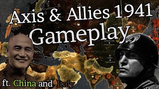 Axis and Allies 1941 Solo Gameplay!