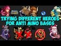 Castle Clash - GW TOP 5 Mino Smashing Strategy 23/03/2017