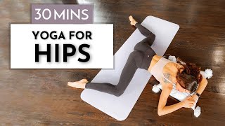 Deep Hip Openers - 30 Mins of Happy Hips Yoga Stretches screenshot 5