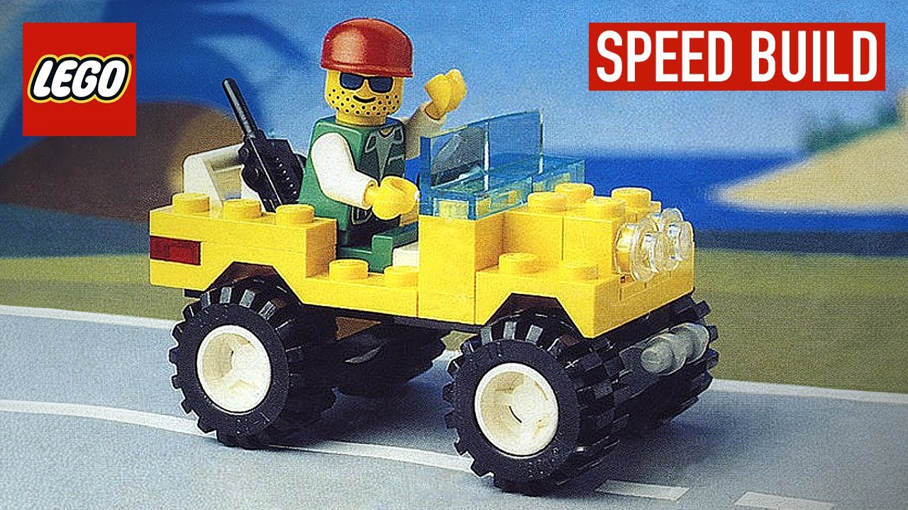 Vintage LEGO® Speed Build: 1994  Set 6514 "Trail Ranger"
