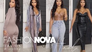 FASHION NOVA -TRY ON - HAUL 2023 | (Dresses, Tops, Bottoms, Jumpsuits) #fashionnova #tryonhaul