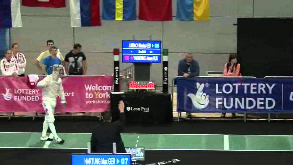 14072011 ms CHZ Individual Sheffield 8 green YAKIMENKO Alexey RUS 15 vs LIMBACH Nicolas GER 14 sd no