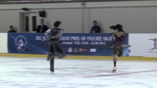 15 L. MCNAMARA / Q. CARPENTER (USA) - ISU JGP Istanbul 2012 Junior Ice Dance Short Dance