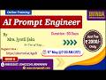 AI Prompt Engineer Online Training @ DURGASOFT