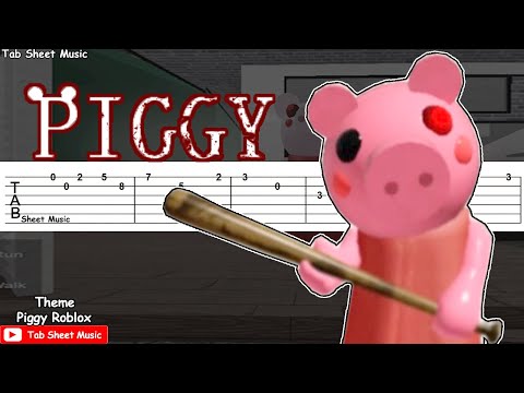 Piggy Roblox Theme Guitar Tutorial