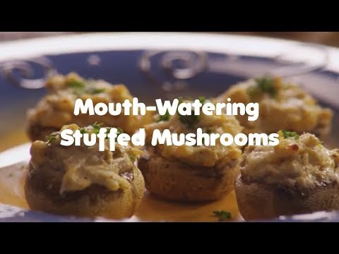 Mouth-Watering Stuffed Mushrooms #Mushroomwala