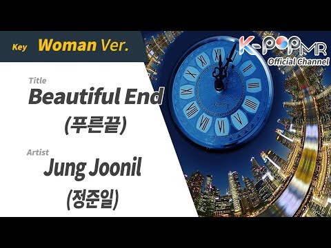 [KPOP MR 노래방] 푸른끝 - 정준일 (Woman Ver.)ㆍBeautiful End - Jung Joonil