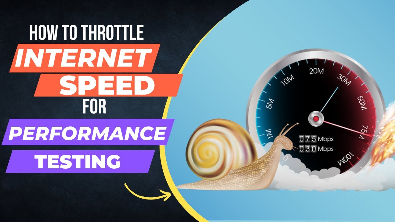 How to throttle speeds in Google Chrome | Performance Testing - YouTube