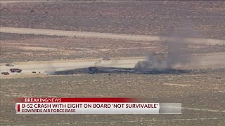B-52 crashes with eight on board