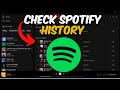 How to Check your Spotify History - Tutorial