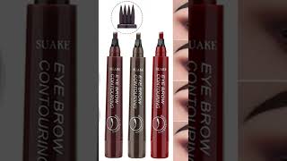 Waterproof 4-Fork Eyebrow Pen | Long Lasting Brow Tattoo Pencil #EyebrowPen #Makeup