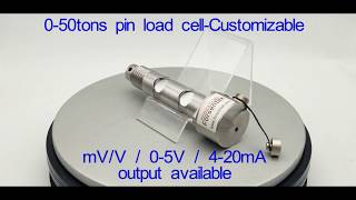 Custom load pin load cell 0-50 tons pin force sensor