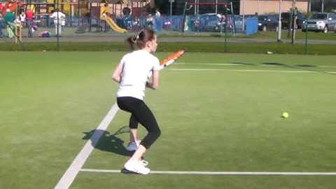 Meghan Montgomerie - Serve Return (Deuce Court)